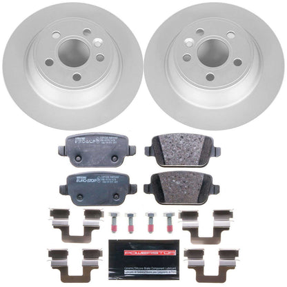 PowerStop Rear Euro-Stop Brake Kit | Volvo S80 (07-11) (ESK5341)