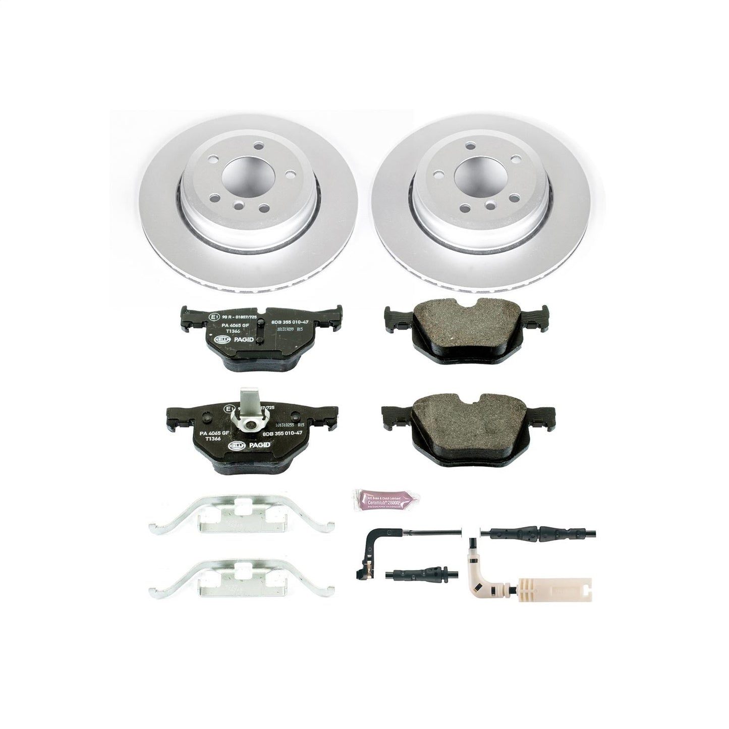 PowerStop Rear Euro-Stop Brake Kit | BMW 525i (04-07) (ESK5361)