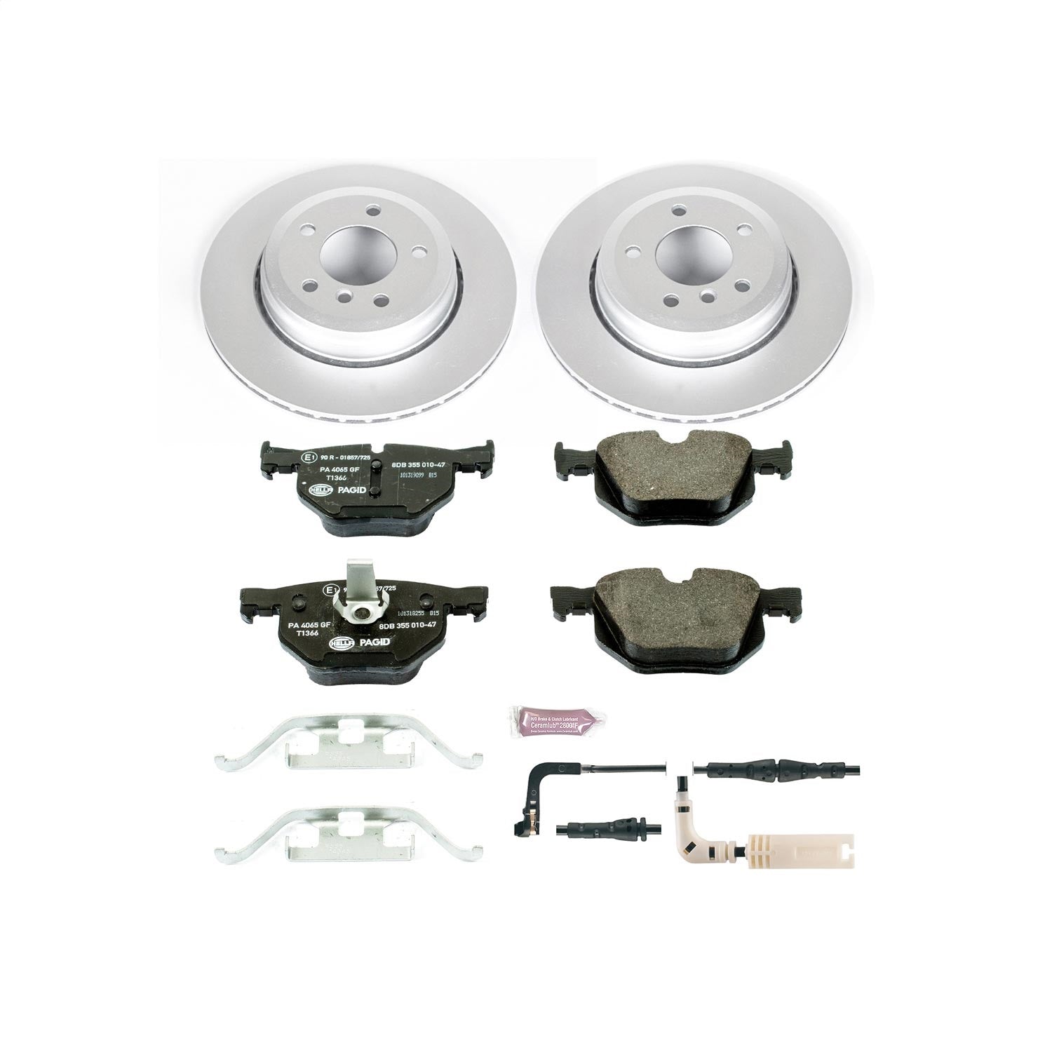 PowerStop Rear Euro-Stop Brake Kit | BMW 525i (04-07) (ESK5361)