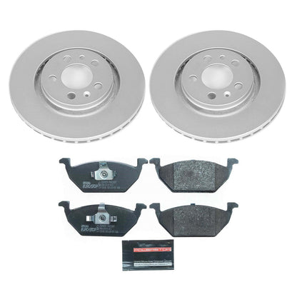 PowerStop Front Euro-Stop Brake Kit | Volkswagen Beetle (1998) (ESK5401)