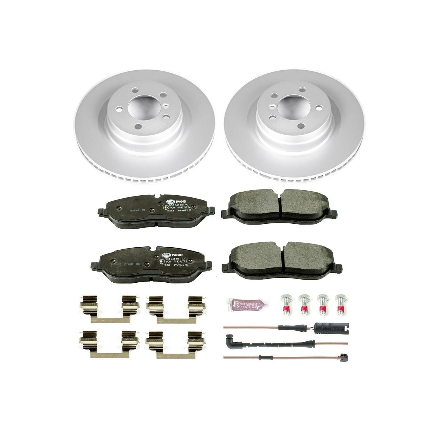 PowerStop Front Euro-Stop Brake Kit | Land Rover Range Rover (06-09) (ESK5419)