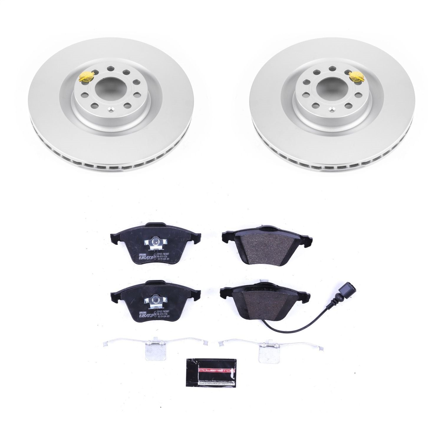 PowerStop Front Euro-Stop Brake Kit | Volkswagen CC (09-11) (ESK5425)