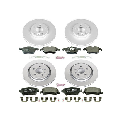 PowerStop Front & Rear Euro-Stop Brake Kit | Volvo XC70 (09-13) (ESK5609)