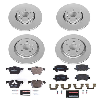 PowerStop Front & Rear Euro-Stop Brake Kit | Volvo S60 (11-14) (ESK5614)