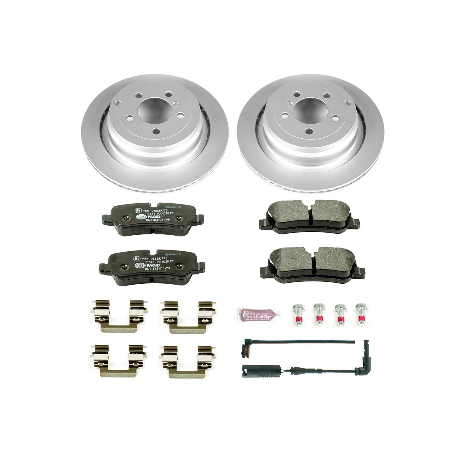 PowerStop Rear Euro-Stop Brake Kit | Land Rover Range Rover (06-12) (ESK5624)