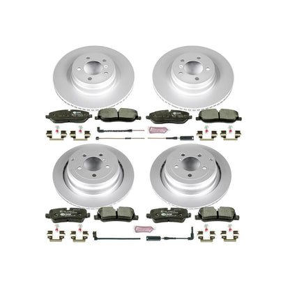 PowerStop Front & Rear Euro-Stop Brake Kit | Land Rover Range Rover (06-09) (ESK5632)