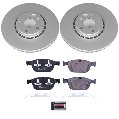PowerStop Euro-Stop Front Brake Kit | Volvo XC60 (10-15) (ESK5702)