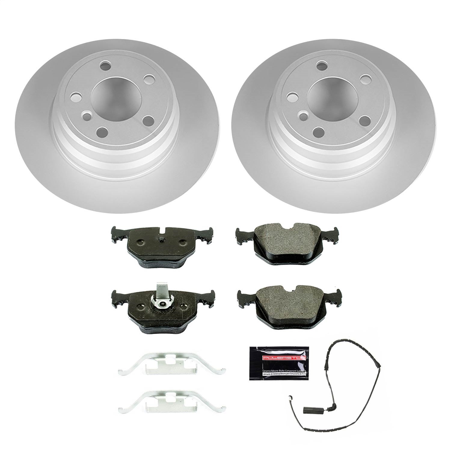 PowerStop Rear Euro-Stop Brake Kit | BMW X5 (00-06) (ESK5720)