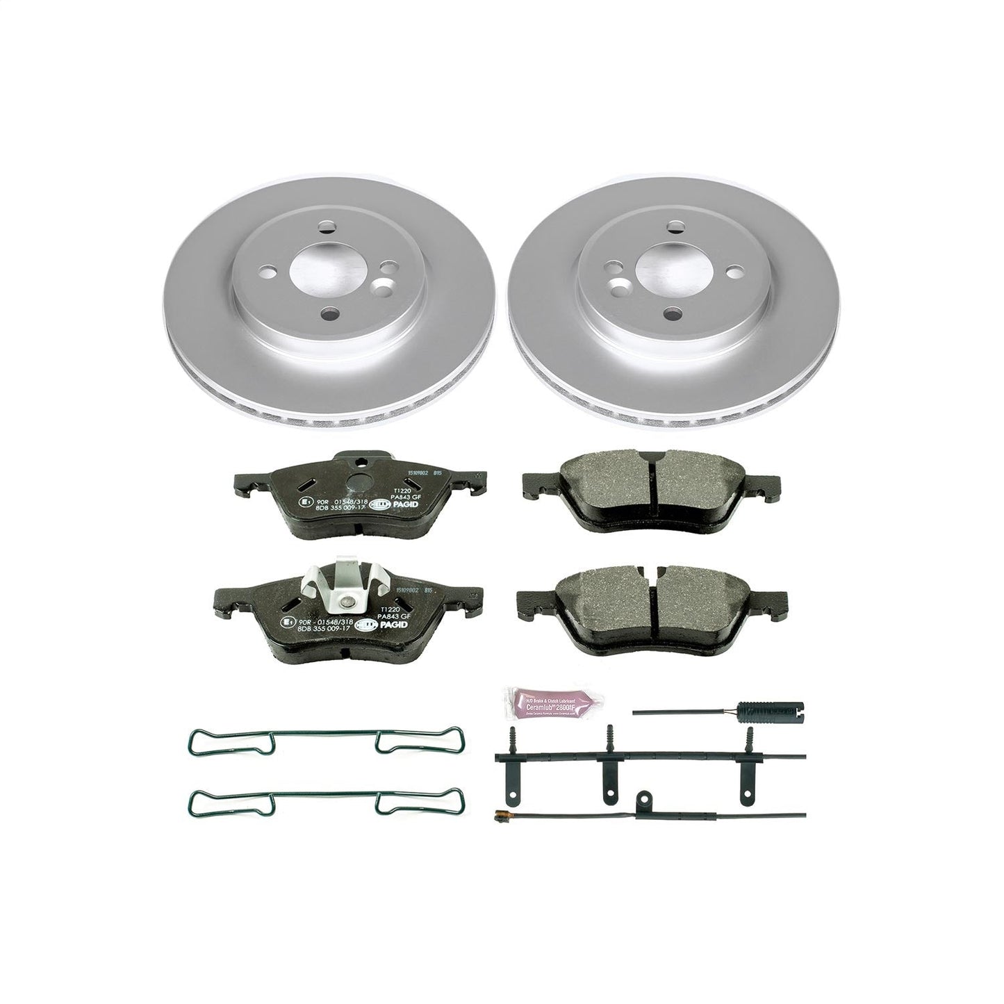 PowerStop Front Euro-Stop Brake Kit | Mini Cooper (02-06) (ESK5724)