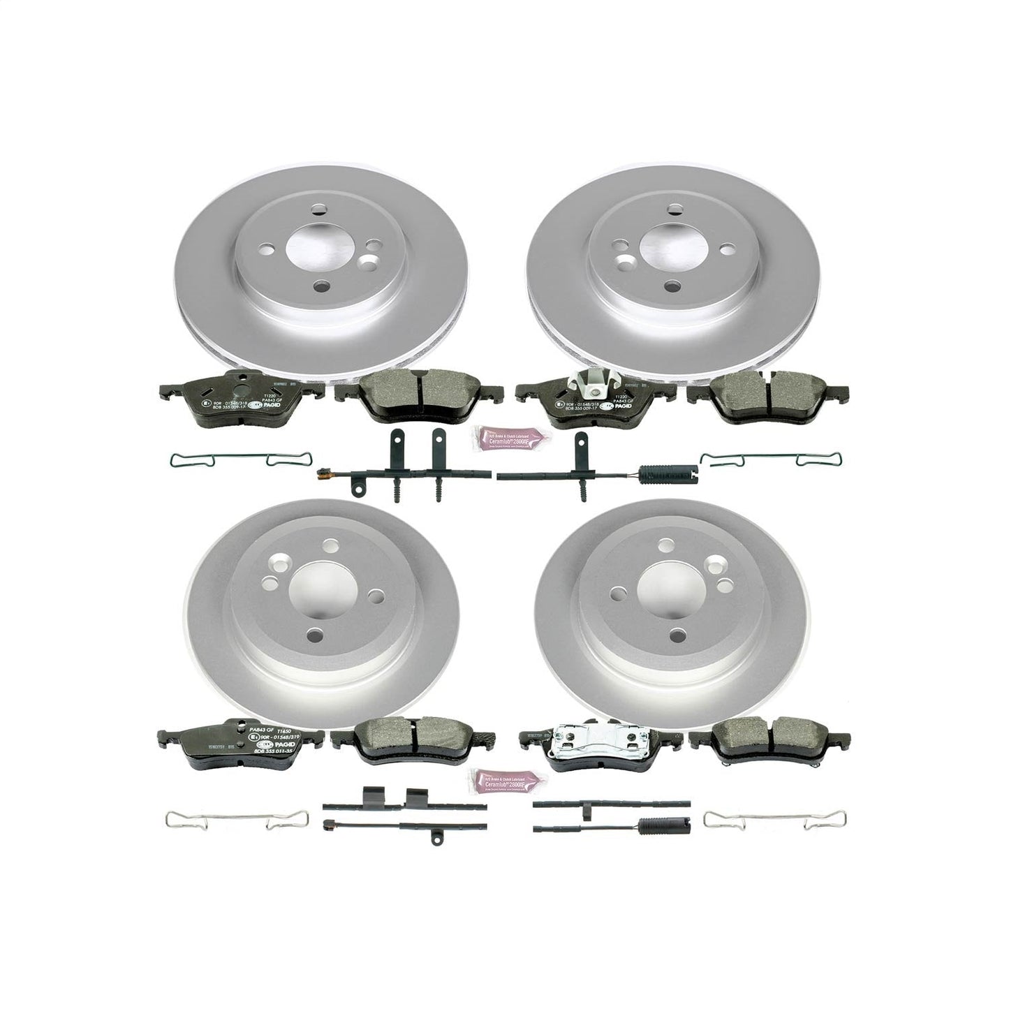 PowerStop Euro-Stop Front & Rear Brake Kit | Mini Cooper (02-06) (ESK5725)