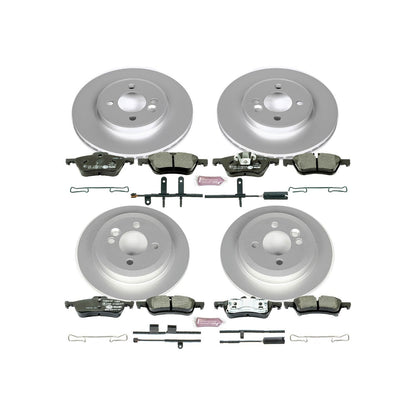 PowerStop Euro-Stop Front & Rear Brake Kit | Mini Cooper (02-06) (ESK5725)
