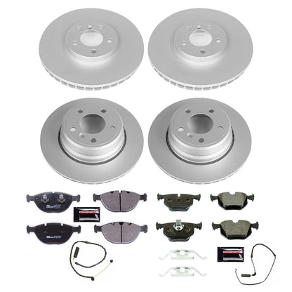 PowerStop Front and Rear Eurostop Brake Kit | BMW X5 (05-06) (ESK5733)