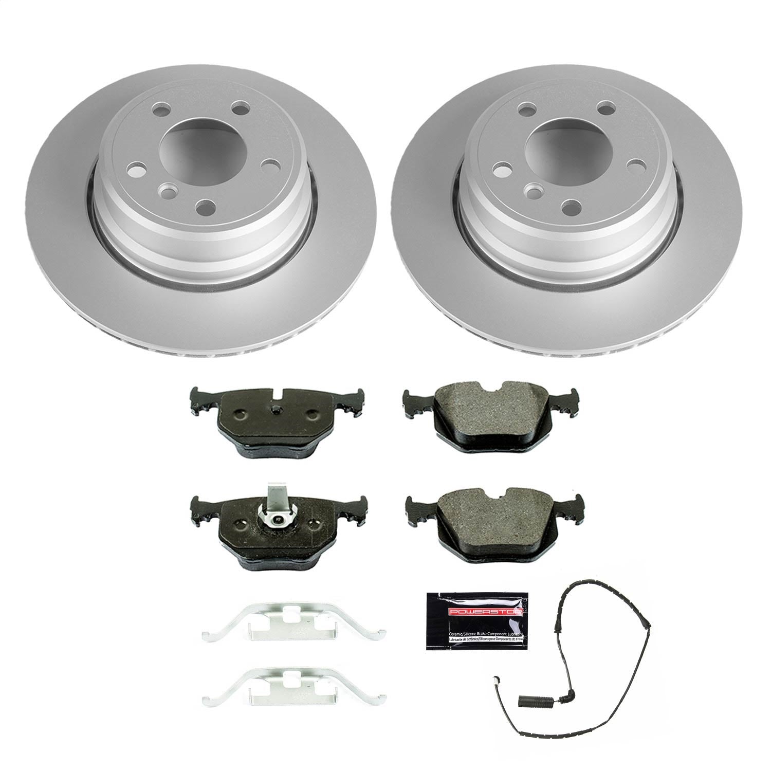 PowerStop Rear Euro-Stop Brake Kit | BMW X5 (02-06) (ESK5734)