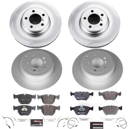 PowerStop Front & Rear Euro-Stop Brake Kit | Land Rover Range Rover (03-05) (ESK5741)