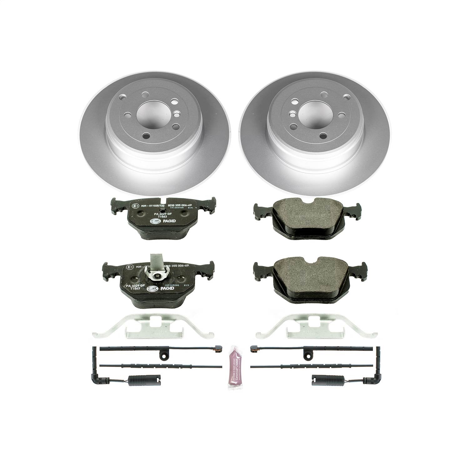 PowerStop Rear Euro-Stop Brake Kit | Land Rover Range Rover (03-05) (ESK5742)