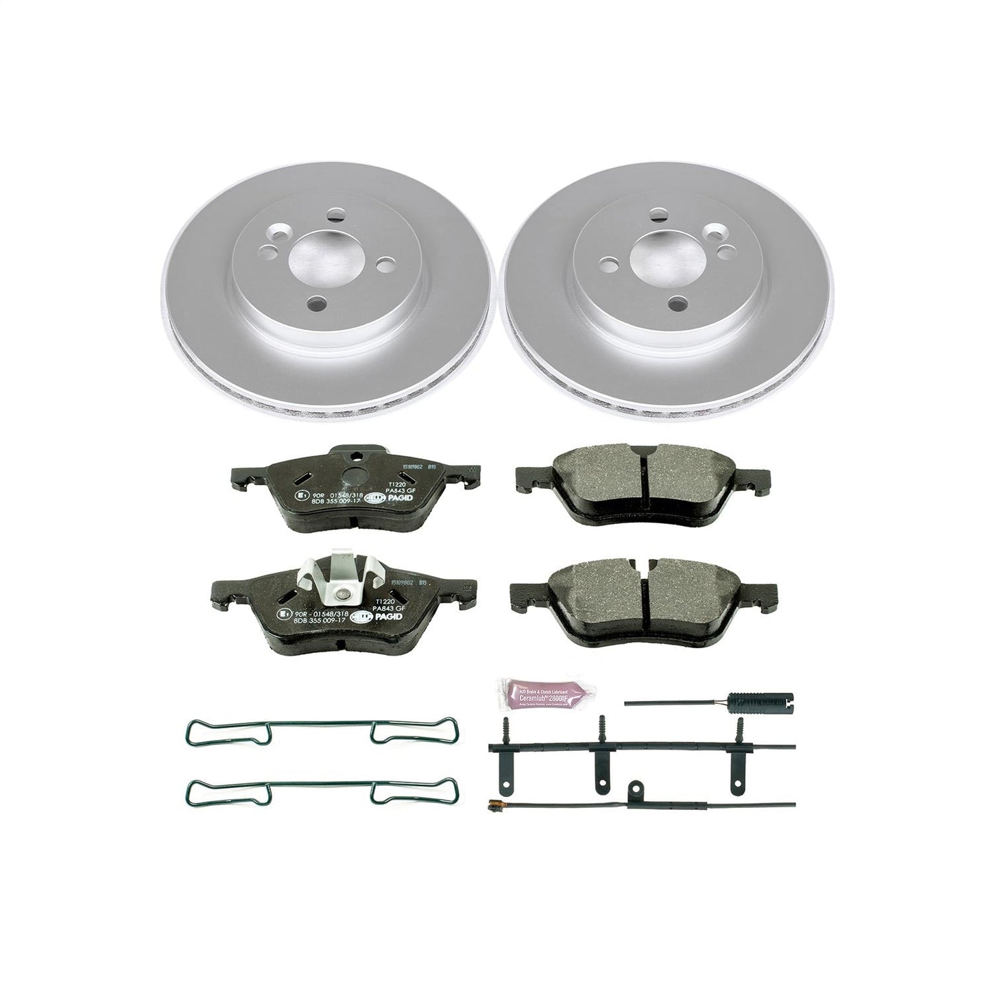 PowerStop Front Euro-Stop Brake Kit | Mini Cooper (07-08) (ESK5780)