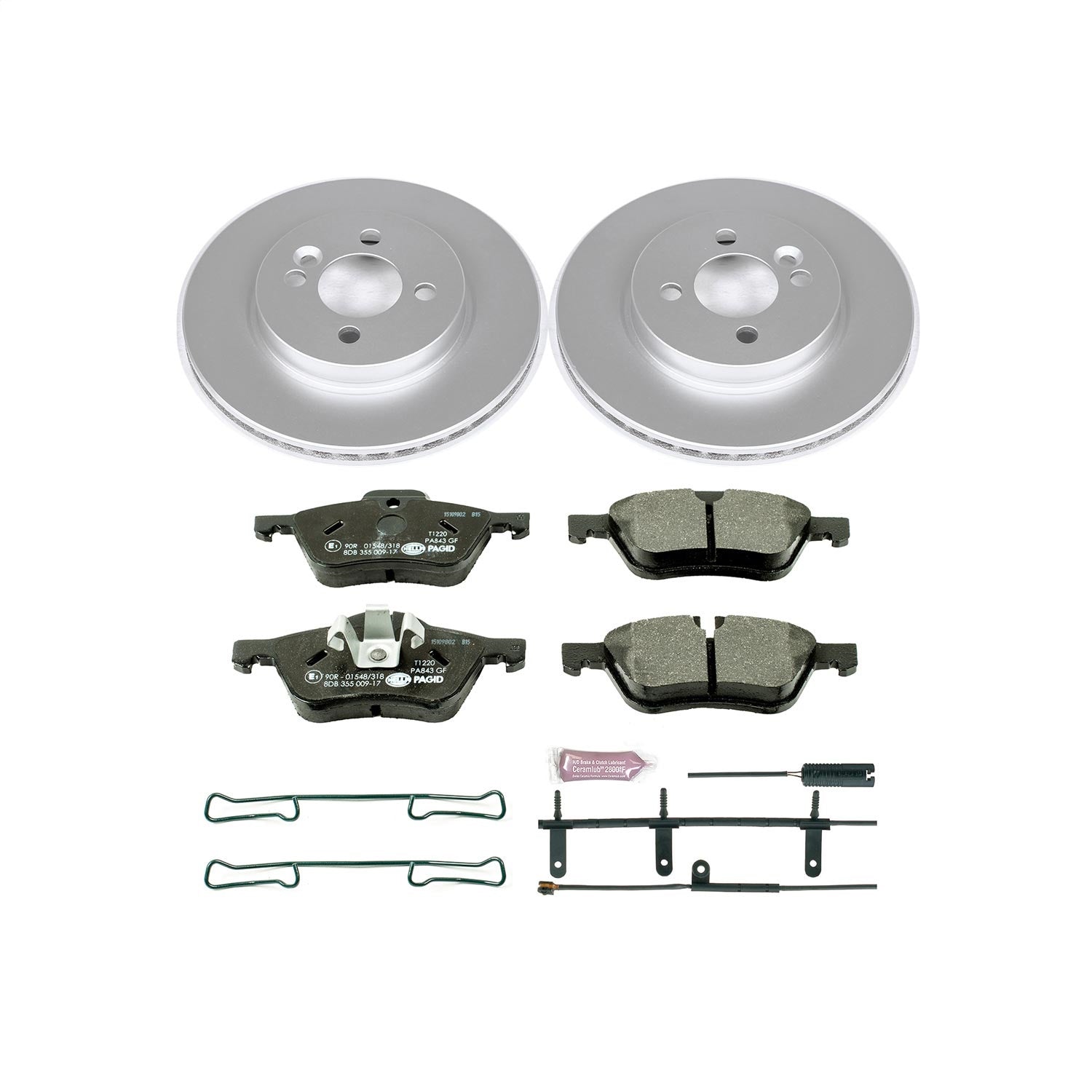 PowerStop Front Euro-Stop Brake Kit | Mini Cooper (07-08) (ESK5780)