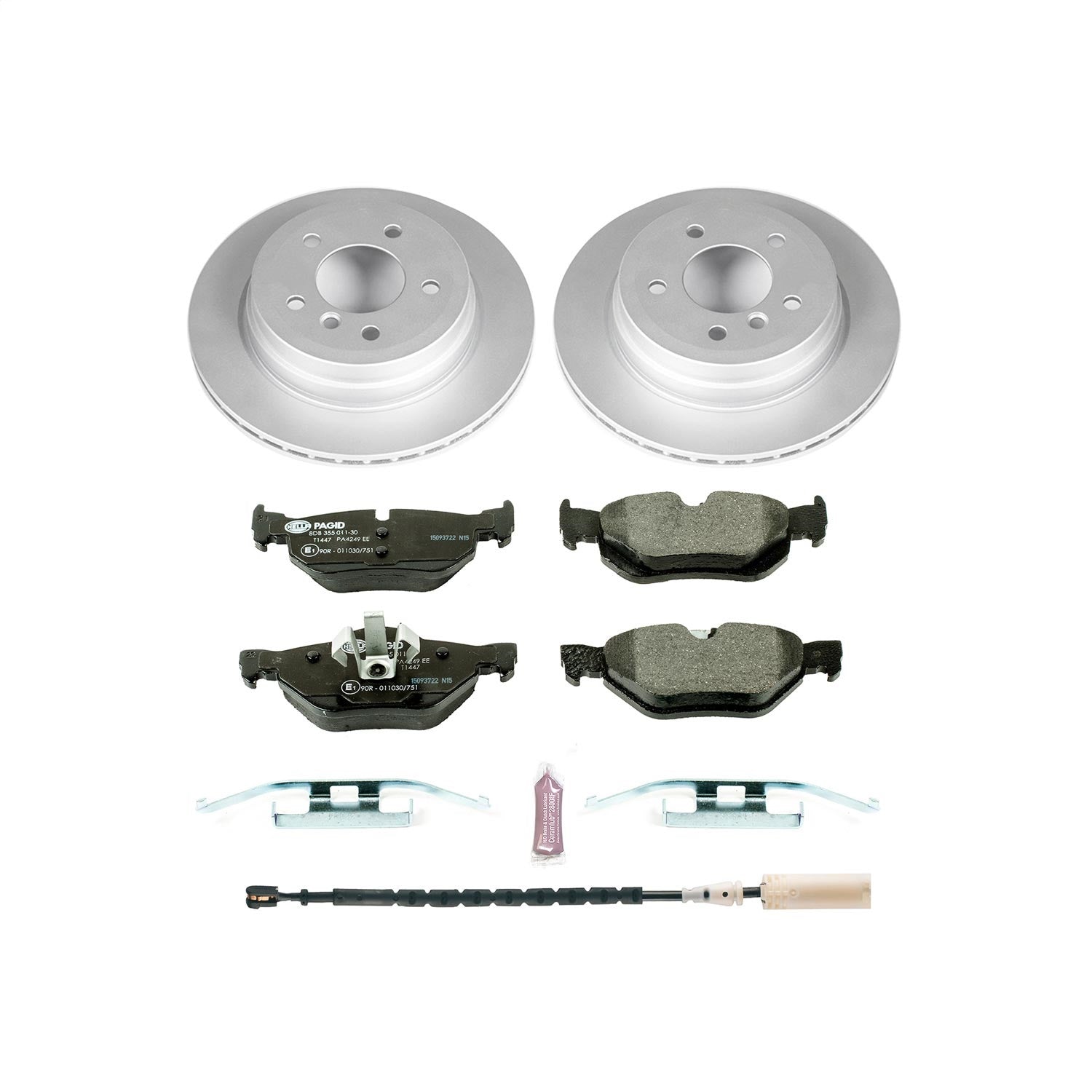 PowerStop Rear Euro-Stop Brake Kit | BMW 328i (11-13) (ESK5980)
