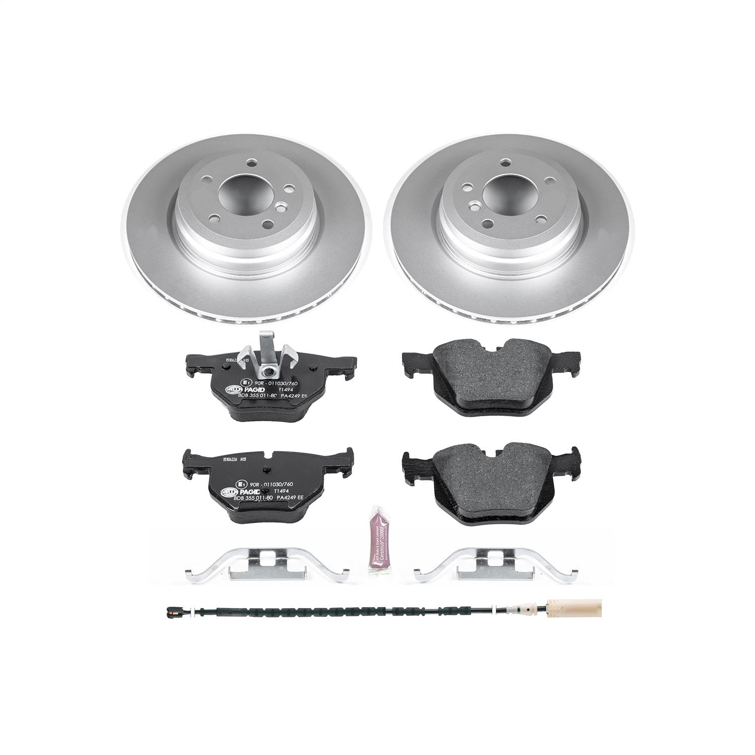 PowerStop Rear Euro-Stop Brake Kit | BMW 335i (11-13) (ESK5982)