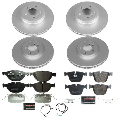 PowerStop Front & Rear Euro-Stop Brake Kit | BMW X5 (11-15) (ESK6010)