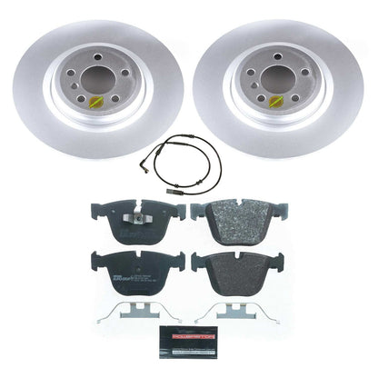 PowerStop Rear Euro-Stop Brake Kit | BMW 750Li (09-10) (ESK6014)