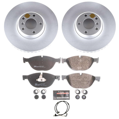 PowerStop Euro-Stop Front Brake Kit | BMW 535i GT (10-17) (ESK6026)