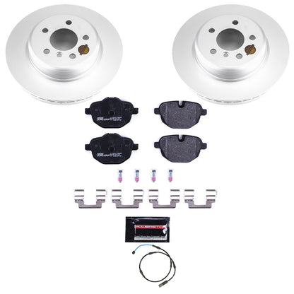 PowerStop Rear Euro-Stop Brake Kit | BMW 528i (11-16) (ESK6034)