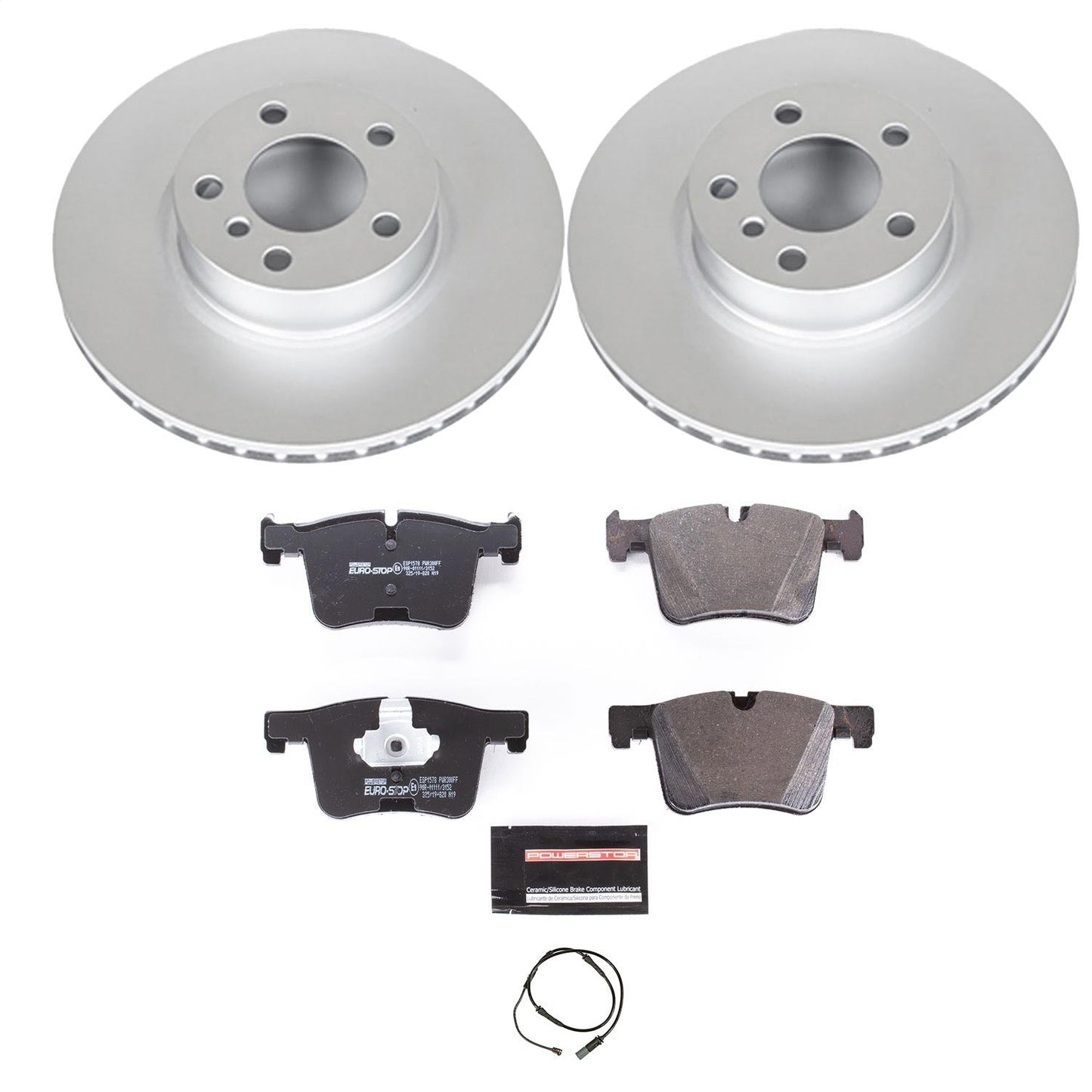 PowerStop Front Euro-Stop Brake Kit | BMW X3 (11-17) (ESK6038)