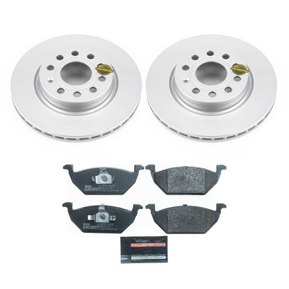 PowerStop Front Euro-Stop Brake Kit | Volkswagen Jetta (11-15) (ESK6041)