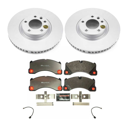 PowerStop Euro-Stop Front Brake Kit | Porsche Cayenne (11-18) (ESK6042)