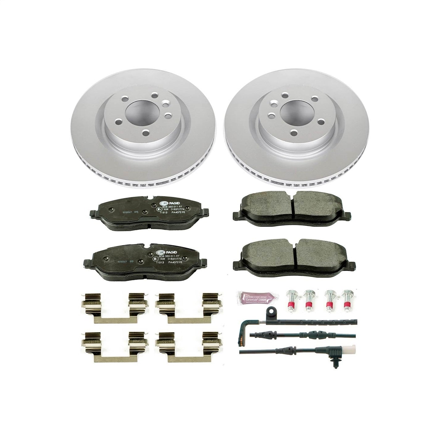 PowerStop Front Euro-Stop Brake Kit | Land Rover Range Rover Sport (06-09) (ESK6047)