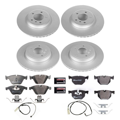 PowerStop Front & Rear Euro-Stop Brake Kit | BMW 335d (11) (ESK6056)