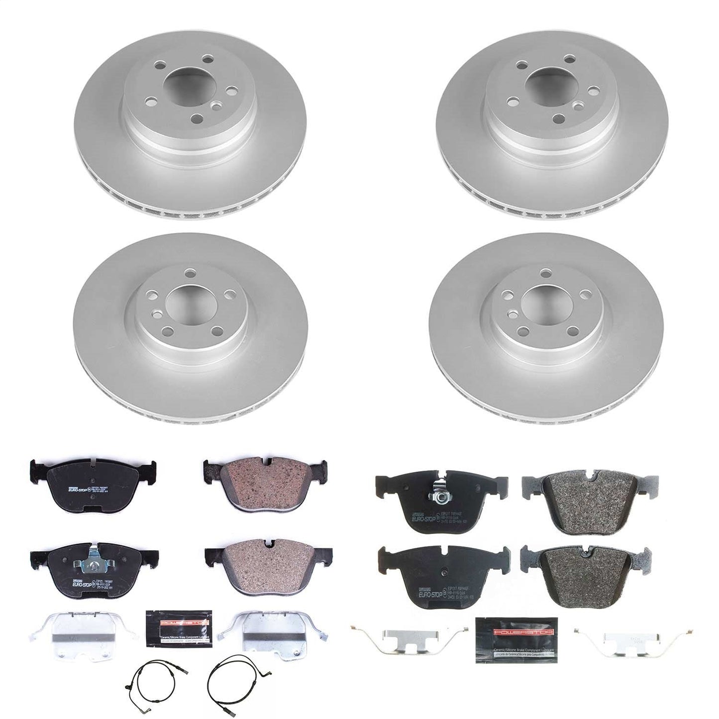 PowerStop Front & Rear Euro-Stop Brake Kit | BMW X5 (07-10) (ESK6060)