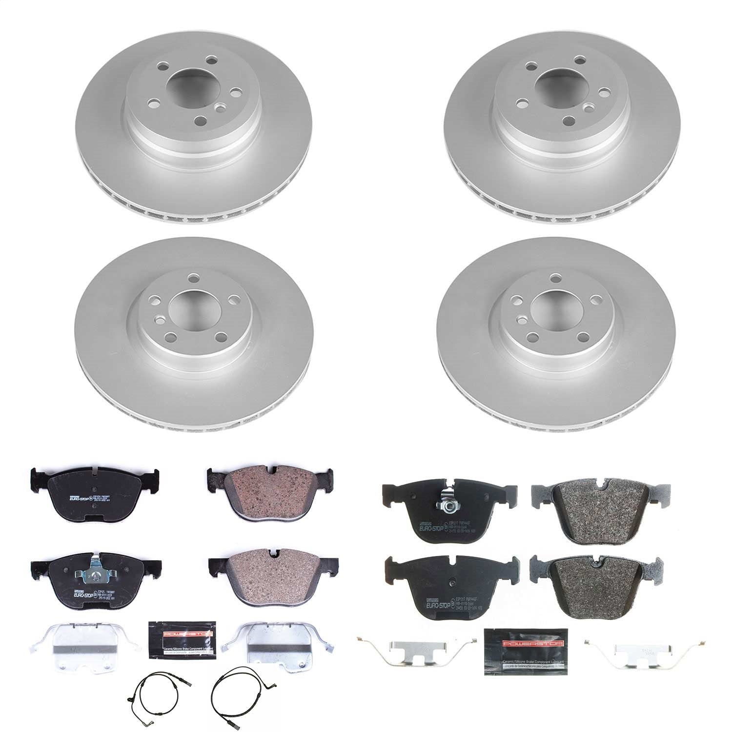 PowerStop Front & Rear Euro-Stop Brake Kit | BMW X5 (07-10) (ESK6060)