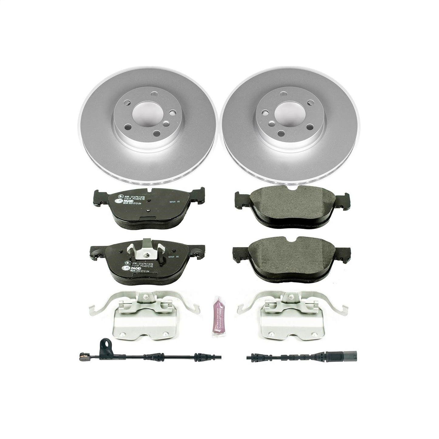 PowerStop Euro-Stop Front Brake Kit | BMW X5 (11-18) (ESK6064)