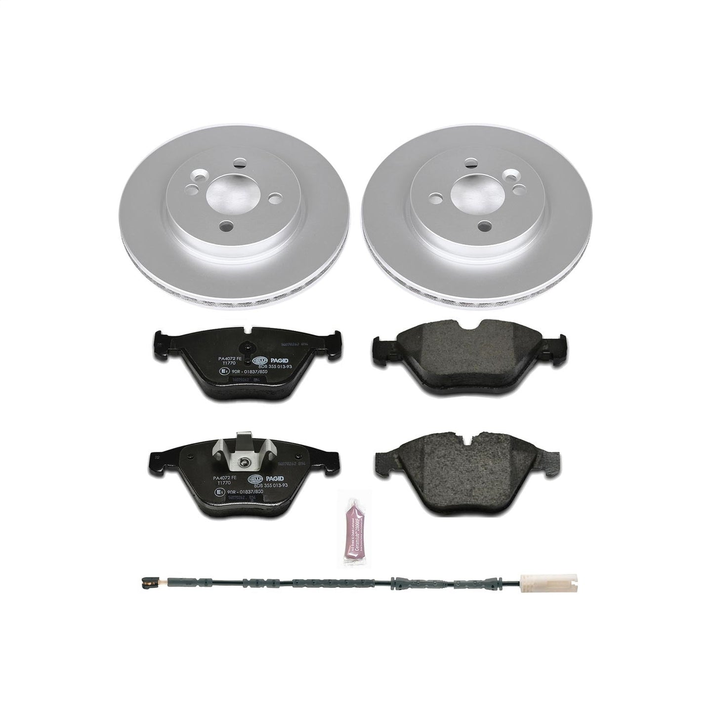 PowerStop Front Euro-Stop Brake Kit | BMW 328i xDrive (11-12) (ESK6073)