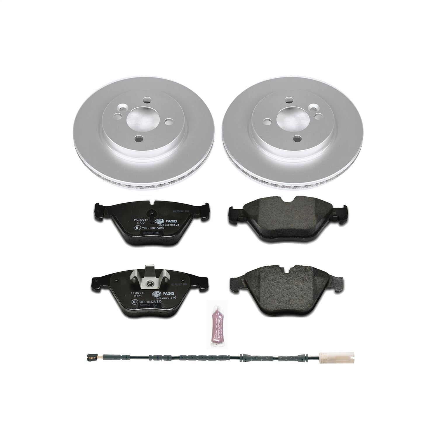 PowerStop Front Euro-Stop Brake Kit | BMW 328i xDrive (11-12) (ESK6073)