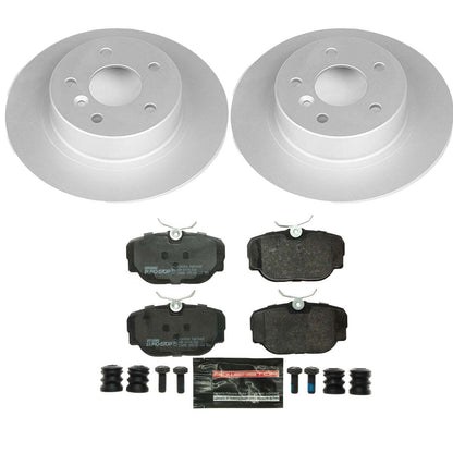 PowerStop Rear Euro-Stop Brake Kit | Land Rover Discovery (99-04) (ESK6152)