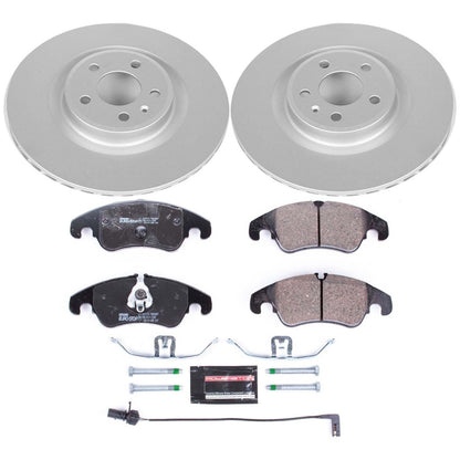 PowerStop Euro-Stop Front Brake Kit | Audi S4 (10-11) (ESK6154)