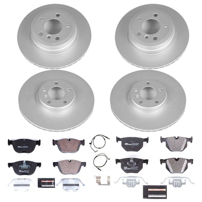 PowerStop Front & Rear Euro-Stop Brake Kit | BMW X5 (09) (ESK6162)