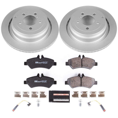 PowerStop Rear Euro-Stop Brake Kit | Dodge Sprinter 2500 (07-09) (ESK6197)