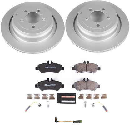 PowerStop Rear Euro-Stop Brake Kit | Dodge Sprinter 3500 (07-09) (ESK6198)