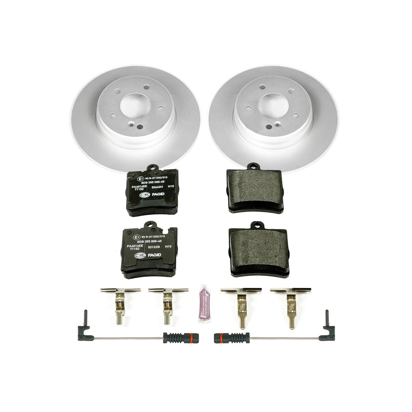 PowerStop Rear Euro-Stop Brake Kit | Mercedes-Benz C240 (03-05) (ESK620)
