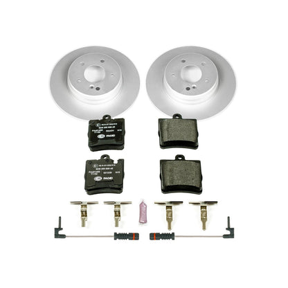 PowerStop Rear Euro-Stop Brake Kit | Mercedes-Benz C240 (03-05) (ESK620)