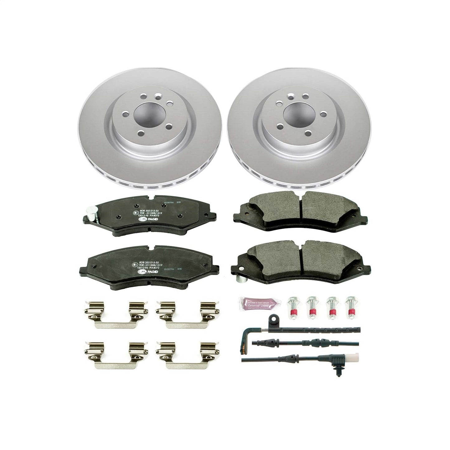 PowerStop Euro-Stop Front Brake Kit | Land Rover Range Rover Sport (10-13) (ESK6228)