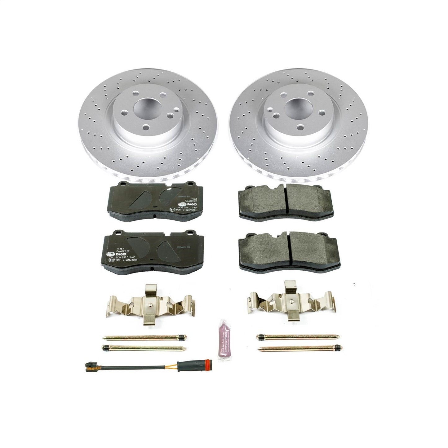 PowerStop Euro-Stop Front Brake Kit | Mercedes-Benz CL550 (07-08) (ESK6231)