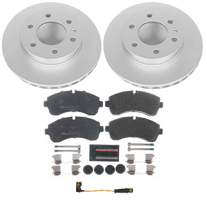 PowerStop Front Euro-Stop Brake Kit | Dodge Sprinter 3500 (07-09) (ESK6234)