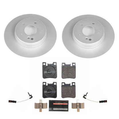 PowerStop Rear Euro-Stop Brake Kit | Mercedes-Benz CLK320 (98-99) (ESK624)
