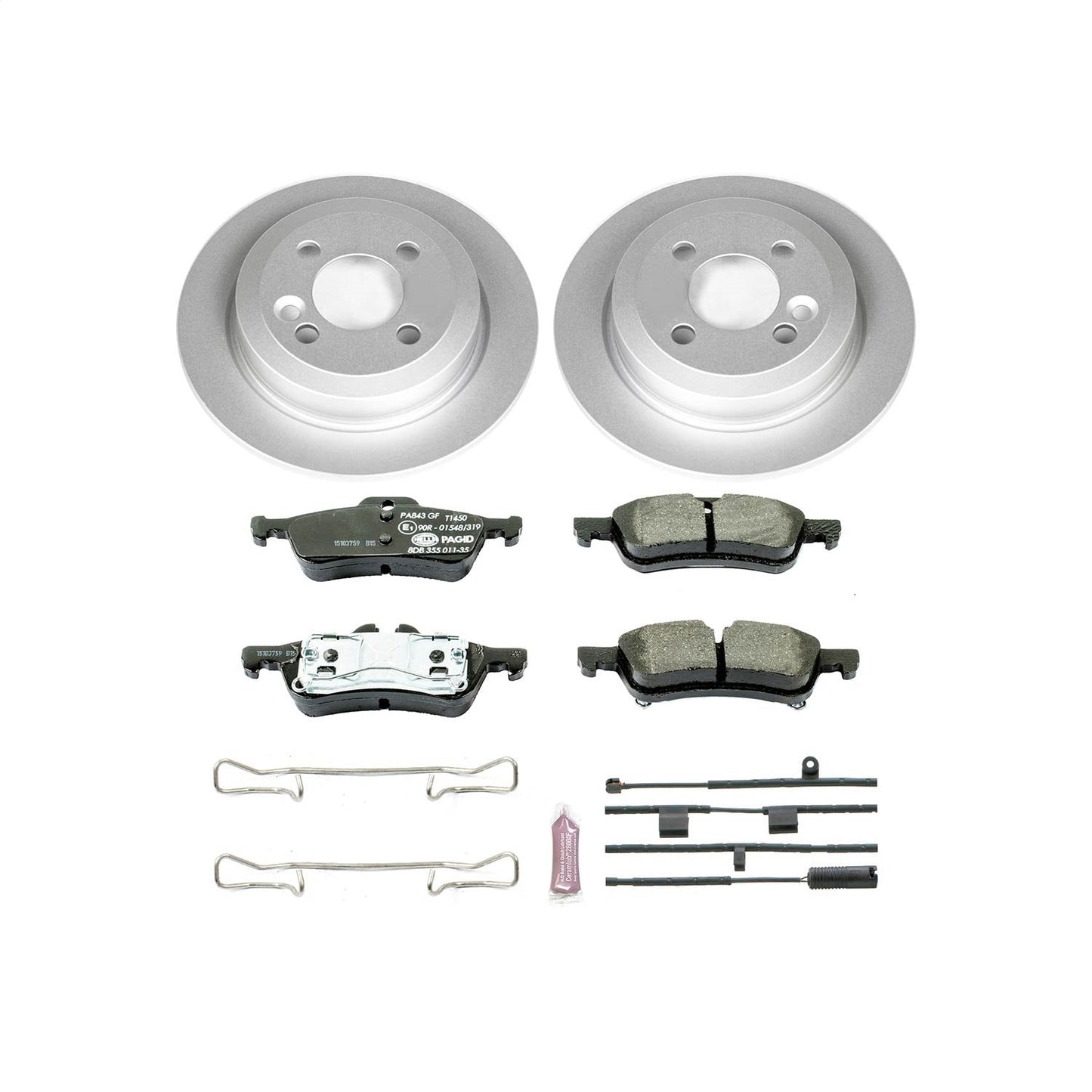 PowerStop Rear Euro-Stop Brake Kit | Mini Cooper (07-08) (ESK6280)