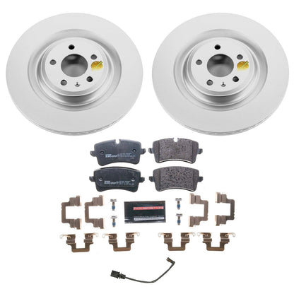 PowerStop Rear Euro-Stop Brake Kit | Audi A7 Quattro (16-18) (ESK6287)